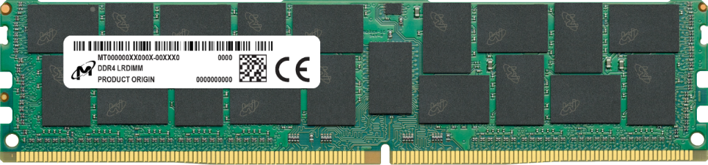 Micron DDR4 3200MHz LRDIMM 128GB Server RAM 4Rx4 CL22 (16Gbit) MTA72ASS16G72LZ-3G2R Micron DDR4 3200MHz LRDIMM 128GB Server RAM 4Rx4 CL22 (16Gbit) MTA72ASS16G72LZ-3G2R